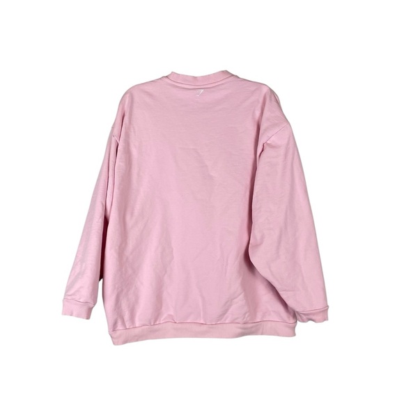 Gymshark GSLC Lifting Club Pink Sweatshirt XXL Oversized Pullover Crewneck - Picture 6 of 6